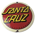 Vintage Santa Cruz Skateboards Logo Porcelain Signs - Classic Skateboard Signs