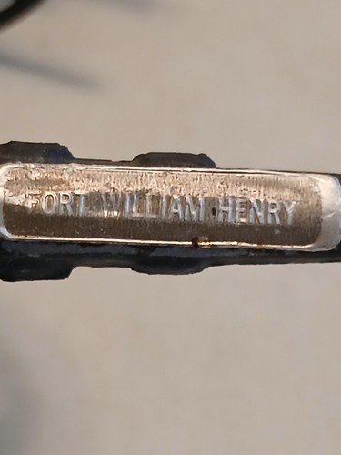 Vintage PAIR OF FORT WILLIAM HENRY CAST IRON BRASS TOY CANNONS JAPAN Civil War - Picture 5 of 7