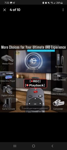 ClonerAlliance UHD Pro, 4K Video Recorder, HDMI Capture DVR with H.265/H.264 ... - Picture 3 of 5