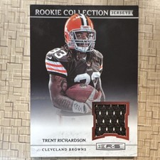 Panini 2012 Rookies & Stars Trent Richardson #9 Rookie Collection Jerseys Browns