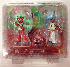 USED Panty and Stocking twin pack scanty knee socks with fasteners Figure