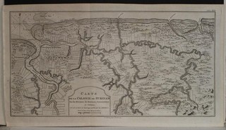 SURINAME 1773 JACQUES NICOLAS BELLIN UNUSUAL ANTIQUE COPPER ENGRAVED MAP