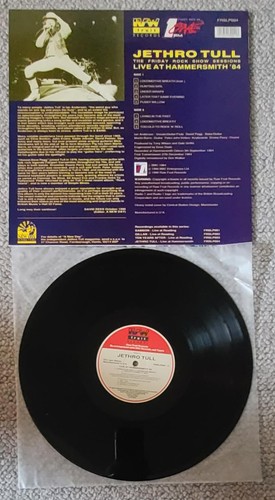 JETHRO TULL-FRIDAY ROCK SHOW/LIVE AT HAMMERSMITH-RARE UK ISSUE LP ON RAW FRUIT - Picture 2 of 5