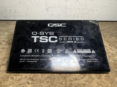 #ad QSC Q SYS TSC 70 G3 Touch Screen PoE $549.99