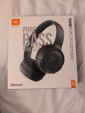 JBL Tune 510BT Bluetooth Wireless On-Ear Headphones Pure Bass 40 Hrs Black NIB