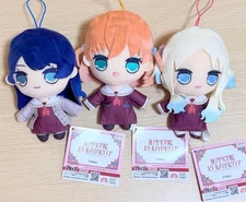 Love Live Hasunosora Kyurumaru Plush Set Kaho Rurino Sayaka Japan New Official