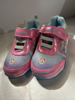 Girls' Paw Patrol Skye & Everest Light Up Sneakers Toddler/Little Kid Size 11