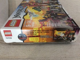 LEGO Ninjago Battle for Ninjago City 70728 Brand New In Sealed Box