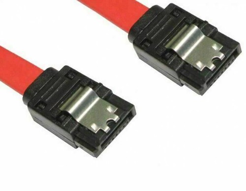 LOCKING Straight SATA To SATA Cable Hard Drive Data Lead 90cm - Afbeelding 6 van 6