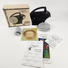 Vintage Glastar Stained Glass Foiler In Box With Foil w/Instructions New