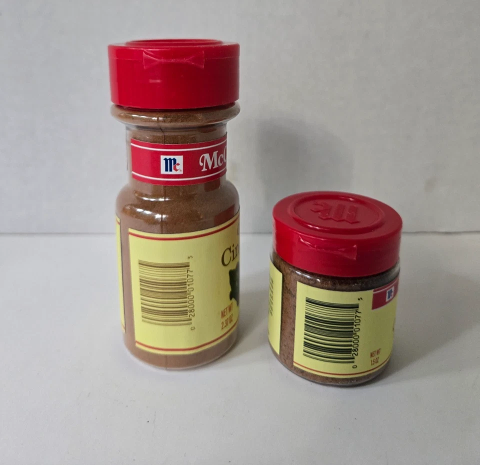 Vintage 1990's Early 90's McCormick Ground Cinnamon and Ground Nutmeg Film Props - Image 2 of 4