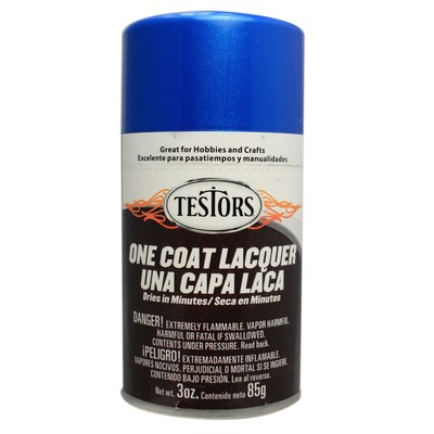 Testor Corp. One Coat-Star Spangled Blue3oz TES1843MT Lacquer Primers & Paints