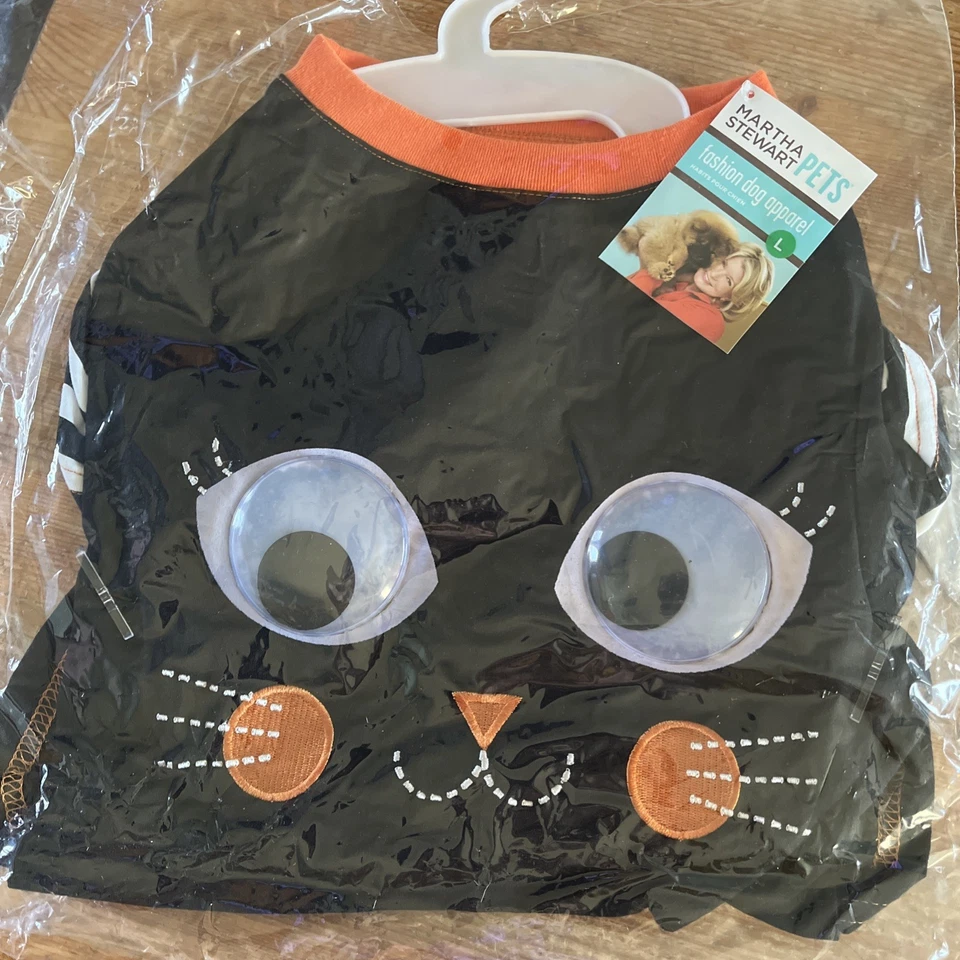 Lote de 3 disfraces de perro Halloween momia diablo rojo gato negro grandes Foto 2 de 4