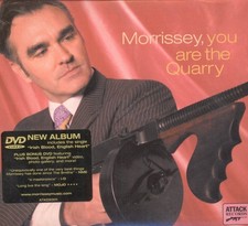 Morrissey You Are the Quarry CD/DVD Europe Attack 2004 and DVD with inner sleeve