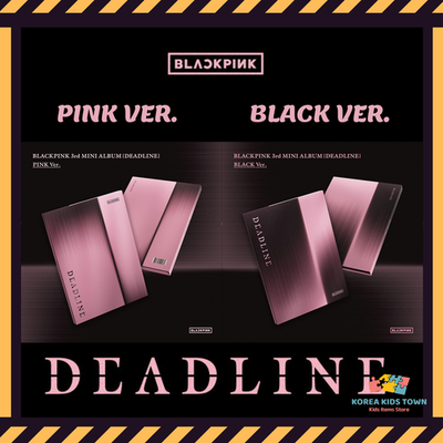 BLACKPINK [DEADLINE] 3rd Mini Album K-POP Sealed - Pink Ver/black