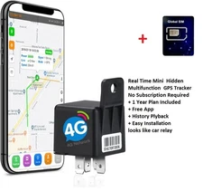 Mini GPS Tracker Real-Time Device + 1 Year Subscription Anti-Theft Rastreador