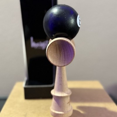 New (Opened Box) STUSSY 8-BALL KENDAMA Black 8 Ball LTD Rare | eBay