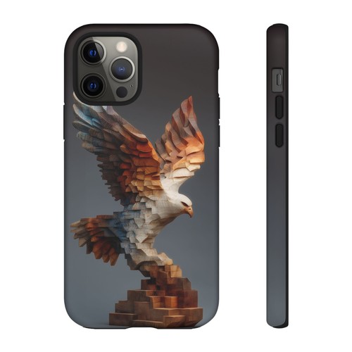 For iPhone | Samsung Galaxy | Pixel Phone Case - Eagle Wood Abstract - 第 109/239 張圖片
