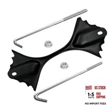 Car Battery Hold Down bracket with battery hold down j bolts, Compatible with
