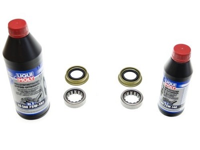 Radlager set Dana 35 6-teilig Hinterachse außen inkl. ÖL Jeep Wrangler YJ 90-95