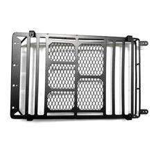 1:10 Metal Roof Luggage Rack & Light For Traxxas TRX4 Ford Bronco Axial SCX10 H