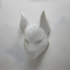 Kitsune Japan Fuchs Maske Kostüm Gamer Fan A...