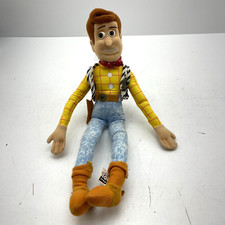 Disney Toy Story Sheriff Woody Plush Doll Vintage No Hat 16 inch Tall