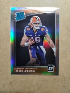 2021 Chronicles Draft -Trevor Lawrence Optic Rated Rookie Holo #201 RC Silver