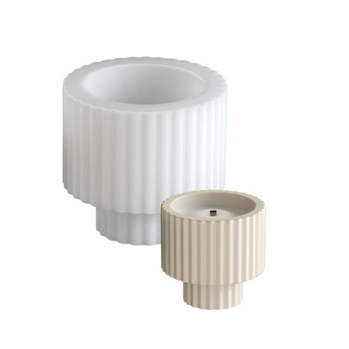 Striped Shape Storage Cup Moulds Suitable for Home Decors Enthusiasts - Picture 4 of 10