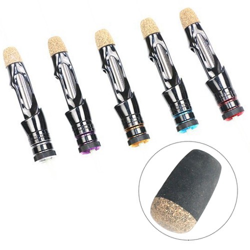 Fishing Rod Butt Rubber Cork for Light Handle Set Sea Fishing Traveling - Picture 3 of 9