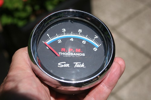 Tacómetro Sun Tach Vintage 8K 8000 RPM - ST-502 - Imagen 10 de 10