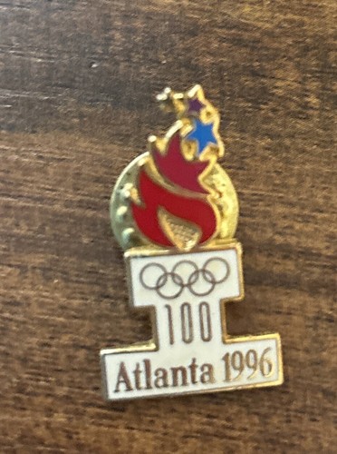 Spilla logo torcia olimpica Atlanta 1996 - Foto 3 di 4