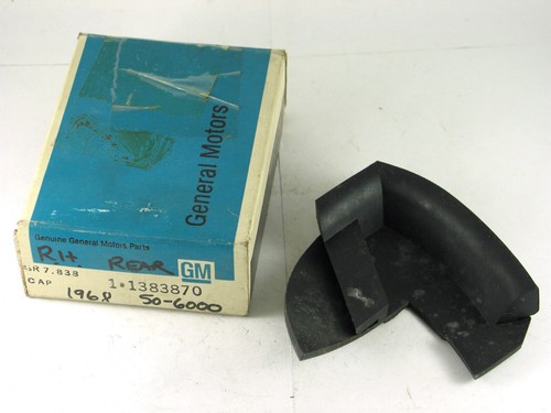 1968 Buick LeSabre Wildcat RH rear bumper cap 1383870 - Picture 3 of 4