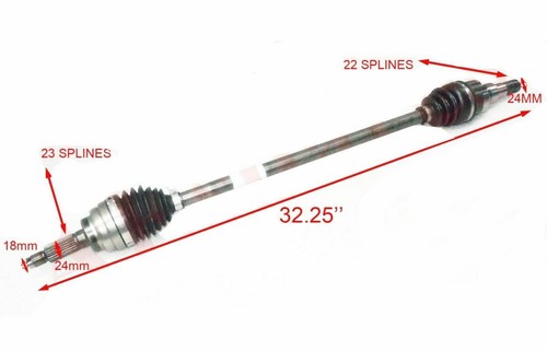 For Suzuki Alto Joint Axle Shaft Assembly Front Drive Left Side ECs - Picture 3 of 10