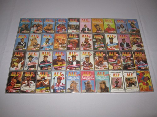40 Kassetten / Hörspiel / Sammlung – Alf (1-34, 3 x Gute-Nacht Geschichten, 2 x - Bild 2 von 11