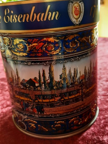 Dose FESTTAGSDOSE +Lebkuchen **Schmidt 175 Jahre deutsche Eisenbahn 2010** TOP ! - Bild 7 von 10