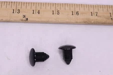 (50-Pk) Auveco Products Front End Stone Shield Retainers Nylon Black