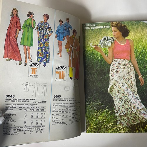 1975 June Simplicity Catalog Sewing Pattern Giant Store Counter Book Fashion - Picture 7 of 14