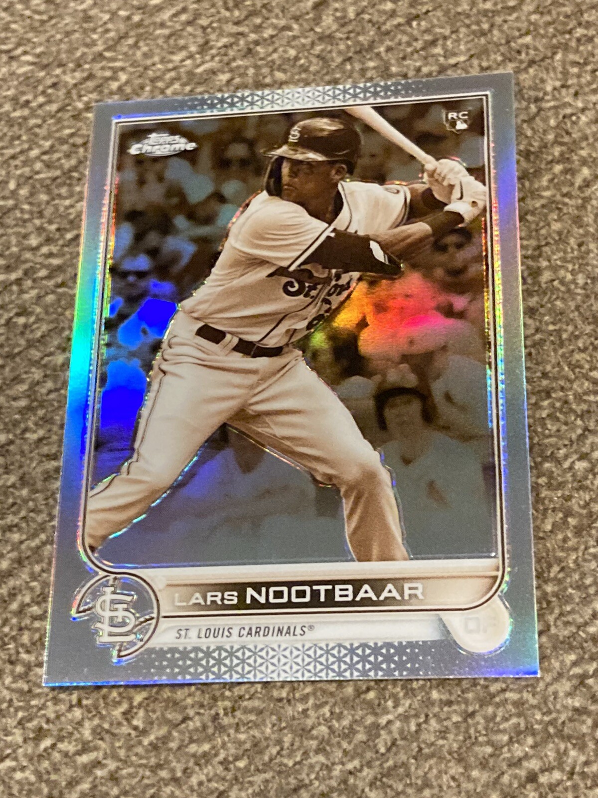 2022 Topps Chrome Sepia Refractor #19 Lars Nootbaar  Cardinals RC Japan WBC