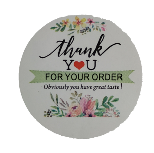 Thank You Sticker For Business x50The Perfect Add on to your custom orders! 50pc - Picture 7 of 9