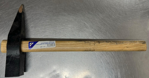 Martello a punta Rinaldi Kg 1.800 per pietre art. 313 M - manico in legno cm. 45