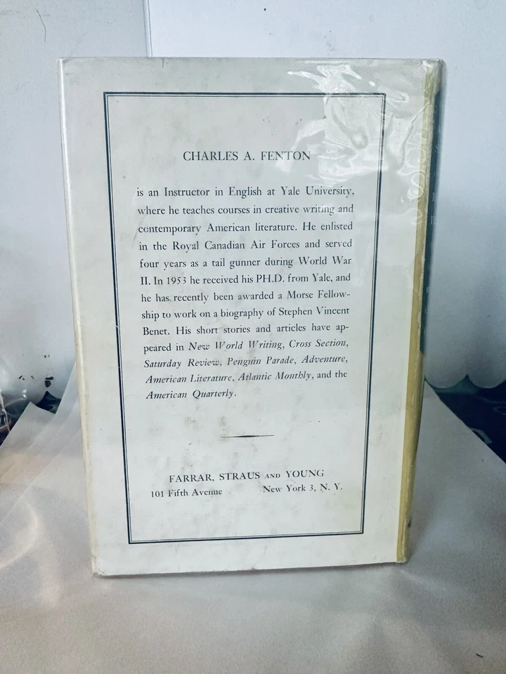 The Apprenticeship of Ernest Hemingway Charles A Fenton HBDJ 1st/1st US ed. 1954 - Image 3 of 4
