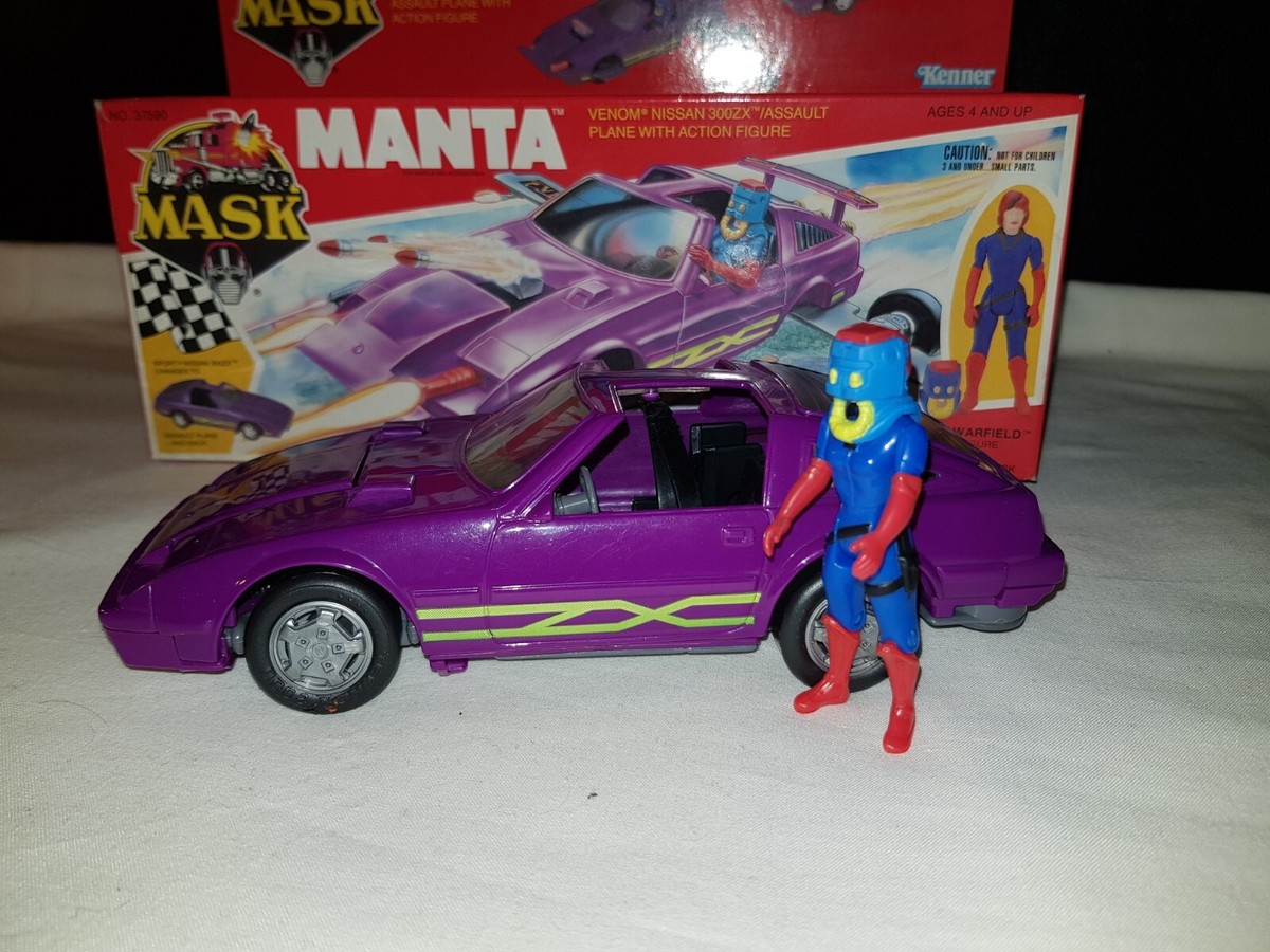 Vintage Kenner M.A.S.K MASK Manta Complete w/ Vanessa Warfield 