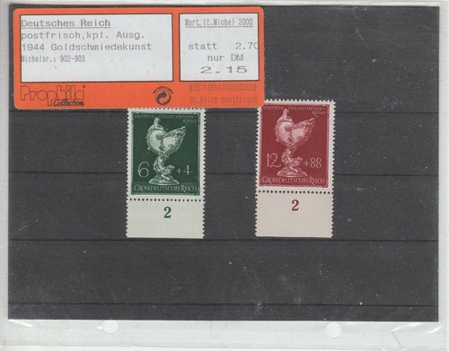 DEUTSCHES REICH Steckkarten OVP verschiedene postfrisch Prophila Collection WW2 - Bild 4 von 18