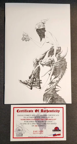 SOMETHING IS KILLING THE CHILDREN #19 NYCC JAE LEE SKETCH W/COA