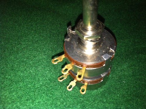 OHMITE DUAL 25.000 Ohm Potentiometer CCU-2531 2 Watt Typ AB - Bild 6 von 6