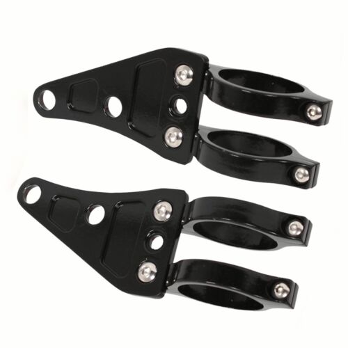 41 mm Tubo de horquilla Soporte de montaje de faros Soporte para faros Fit Triumph Scrambler 900 - Imagen 10 de 11