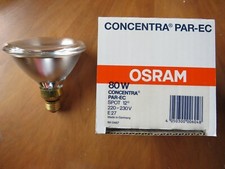 GARANTIERT !!! OSRAM CONCENTRA REFLEKTOR PAR38 80W SPOT 12º E27 PRESSGLASLAMPE