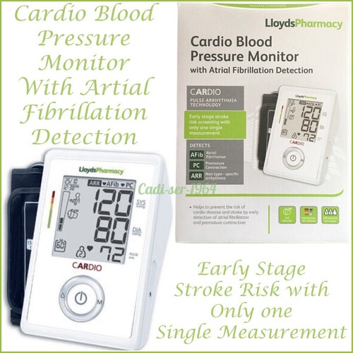 Lloyds Pharmacy Cardio Blood Pressure Monitor with Atrial Fibrillation Detection - 第 1/24 張圖片