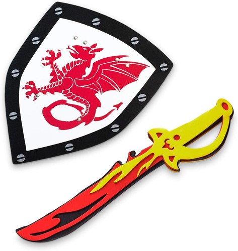 Exciting Foam Sword & Shield Set for Kids - Perfect for Medieval Themed Parties - Picture 5 of 8